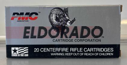 PMC Ammunition Eldorado 20 Centerfire Rifle Cartridges 30-30 Winchester 170 Gr. PSP