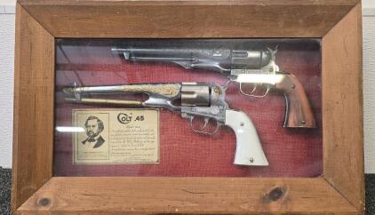 Colt .45 Model 1860 *Replica* Display Shadow Box