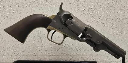 Colt 1849 Pocket Model Revolver, .31 Caliber Black Powder, Serial Number 161925