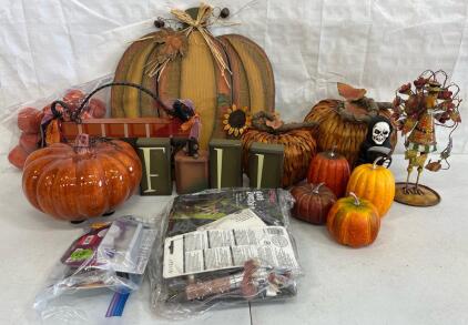 Fall / Halloween Decor & Halloween Costumes