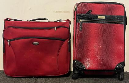 Samantha Brown Rolling Suitcase & Protocol Rolling Suitcase