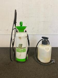 Greenwood 2 Gal Sprayer, And Small Sprayer