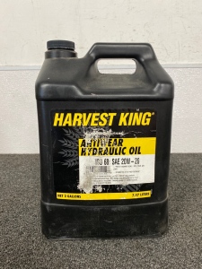 Unopened 2 Gallon Harvest King Antiwear Hydraulic Oil