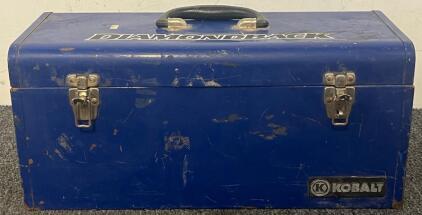 Kobalt Toolbox W/ Collection Of Sockets & Hand Tools