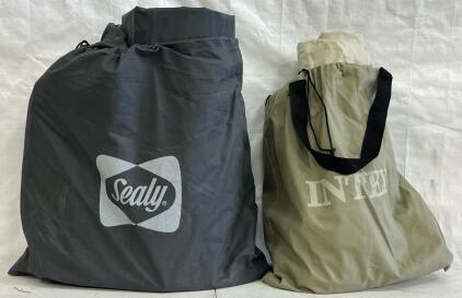 Sealy Queen Air Mattress & Intex Twin Air Mattress