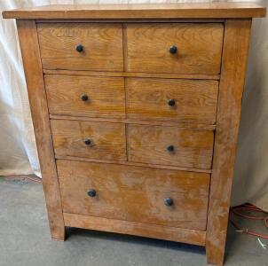 Large Wooden Dresser H 4&rsquo; 7&rdquo; W 3&rsquo; 8&rdquo; L 1&rsquo; 7&rdquo;