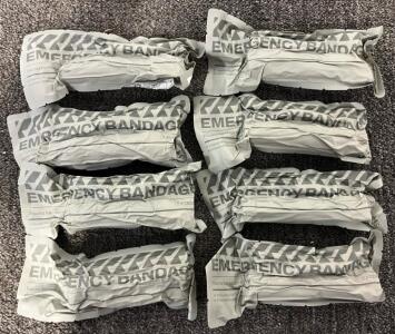 (8) Pcs Rhino Rescue 6&rdquo; Emergency Trauma Bandages
