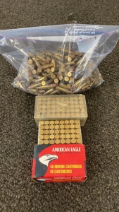 Bag And (2) Boxes Mixed .22 Long Rifle Ammo