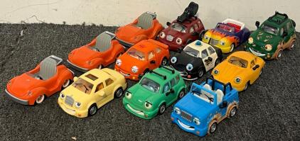 Collection Of (12) Chevron Car Toys