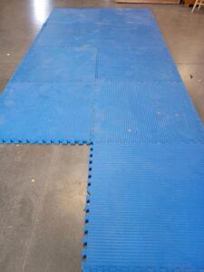(9) Eva Interlocking Foam Mats 40"X40"X1"