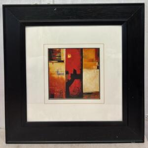 Framed &ldquo;The Divide II&rdquo; Painting by Max Hansen / 25.5&rdquo; L x 26&rdquo; H