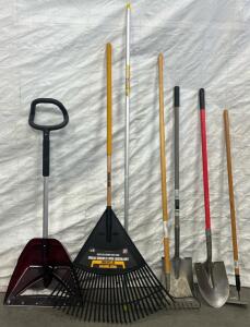 Shovels, Rakes, Snow Shovel & Extention Pole