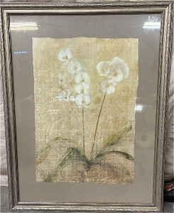 Flower Painting H 3&rsquo; 4&rdquo; W 2&rsquo; 7&rdquo; L 1&rdquo;
