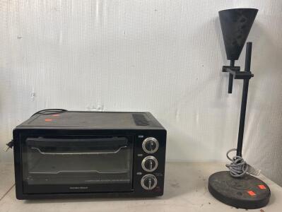 Hamilton Beach Toaster Oven and Desk Lamp