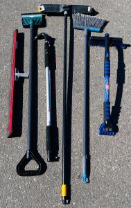 Outdoor Brush, Extending Car Wash Brush, Squeegee Head, and More