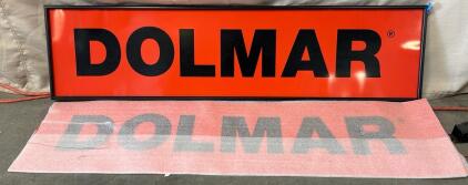 Dolmar Sign With Replacement Print L 1&rsquo; W 4&rsquo;
