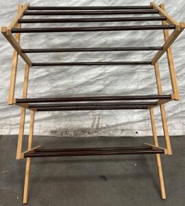 Collapsible Shoe Rack / 15.5&rdquo; L x 28&rdquo; W x 38&rdquo; H
