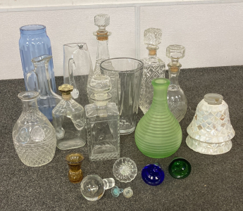 Assorted Glassware