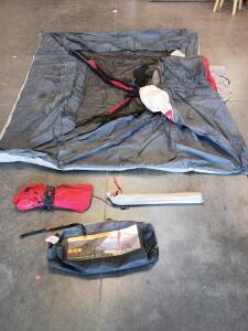 Ozark Trail 4 Person Dome Camping Tent With Hardware And Cover And Carrying Case 108"X84"X48"