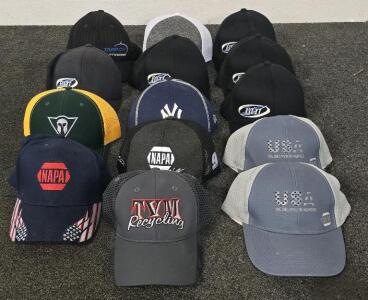 (14) Hats- Snapbacks, Flex Fits, Mesh Backs