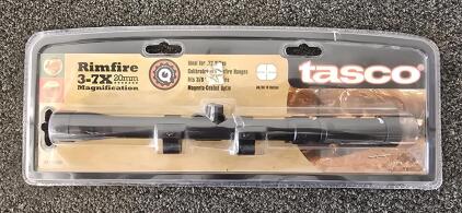 Tasco Rimfire 3-7x20mm Scope- New In Package