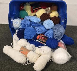 Totes Full Of Crotchet/Knit Yarn- Various Brand And Colors