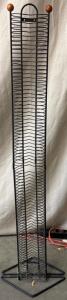 Vintage CD Rack L 4&rsquo; 1&rdquo; W 5.5&rdquo;