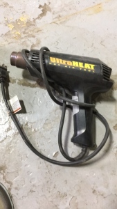 (2) Pneumatic Air Sanders and Heat Gun