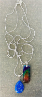 (2) Beautiful Gemstone Necklaces