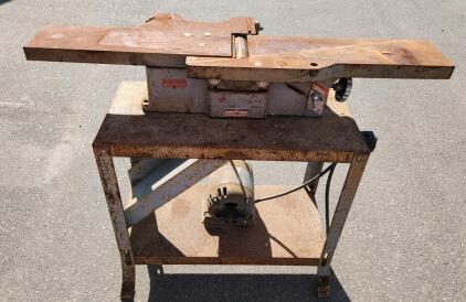 Sears Roebuck Jointer, 1/2 HP, 3450 RPM, 115V, 6.2A, Ball Bearing