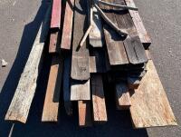 Various Pieces Of Wood: Planks, Fence Pieces, Beams and More - 2