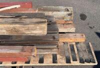 Various Pieces Of Wood: Planks, Fence Pieces, Beams and More - 3