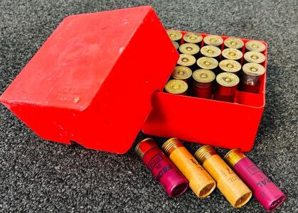 (25) Rnds Of 12 Ga. Shotgun Cartridges