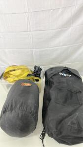 (2) Heavy Duty Ratchet Straps (1) Quad Boss Vehicle Cover (1) Avigap Boat Trash Bag