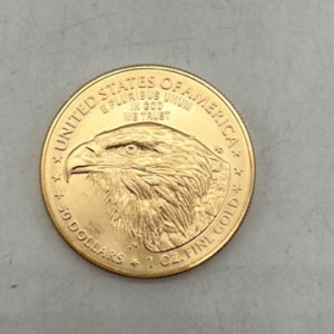 One OZ Fine Gold Coin - Gold Eagle - Verified Authentic