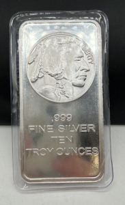 Ten Troy OZ Fine Silver
