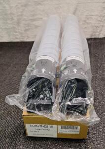 (1) 2-Pack Of TN628 Toner Cartridges For Konica Minolta