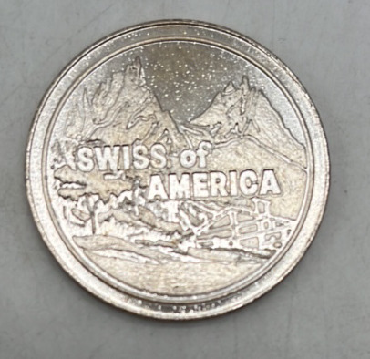 Swiss Of America One OZ Silver Coin
