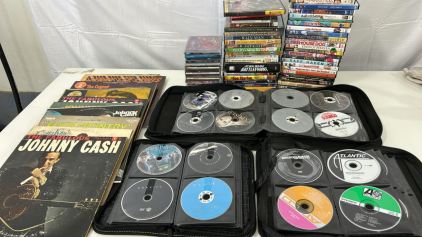 (40+) Dvd Movies (20+) CDs (11) Vinyl Records