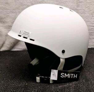 (1) Smith Optics - Holt 2 Ski / Snowboard Helmet, Matte White, Large
