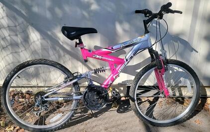 Next 24" 18-speed Power Climber Bike, Pink and silver