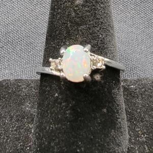 Fire Opal Ring