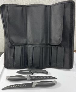 Pair Of Steak Knives,A 7&rdquo; 1/2 inch Camillus Knife.