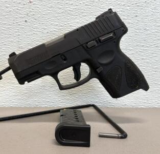 Taurus G2S 9mm Semi-Automatic Pistol, Black Finish, Serial TLS34684