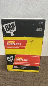 (1)Box 4000 Subfloor Construction Adhesive /+$100 Value