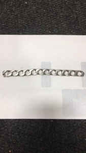 925 Sterling Silver Heavy Mens 8&rdquo; Bracelet 98.51 Grams