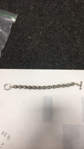 Heavy Sterling Silver 925 Mens Bracelet 8.5&rdquo;