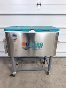 (1) Tommy Bahama Rolling Cooler