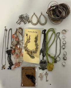 Jewelry Including Necklaces, Bracelets, Rings, Earrings & More