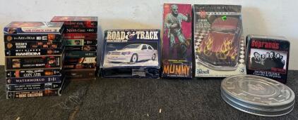 Vintage Goods Including Model Kits, Film Developing Accessories, VHS Tapes & More